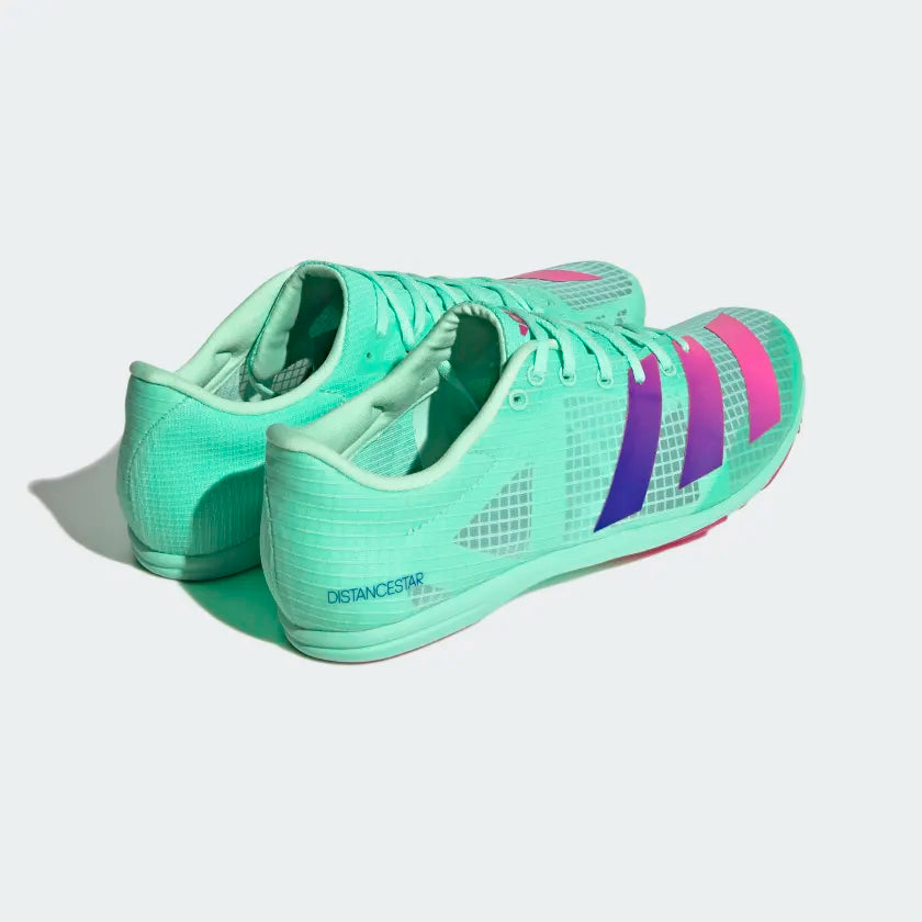 Adidas Adizero Distancestar Shoes - Pulse Mint/Lucid Blue/Lucid Fuchsia