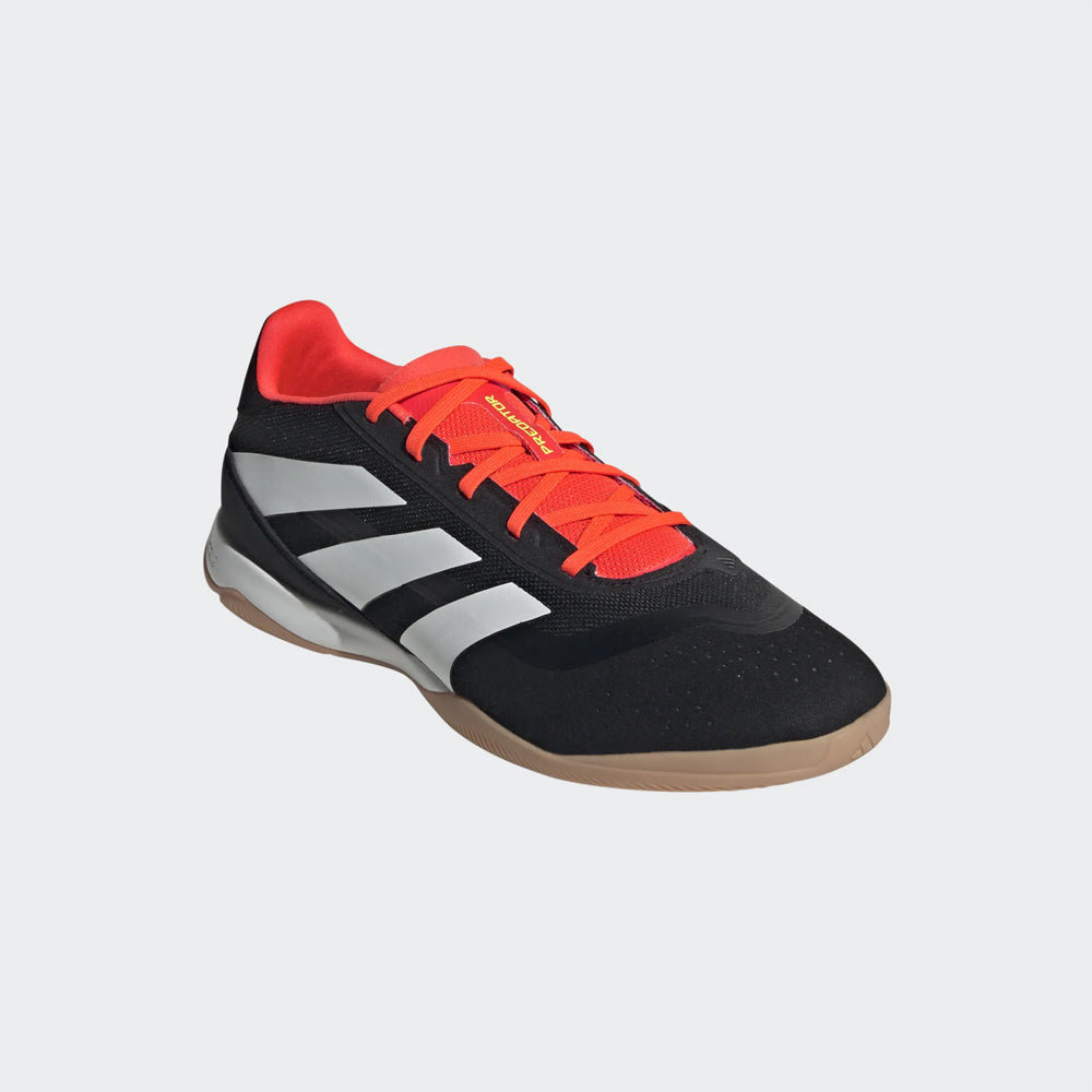 Adidas Predator League Indoor Football Shoes (Black/White/Solar Red)