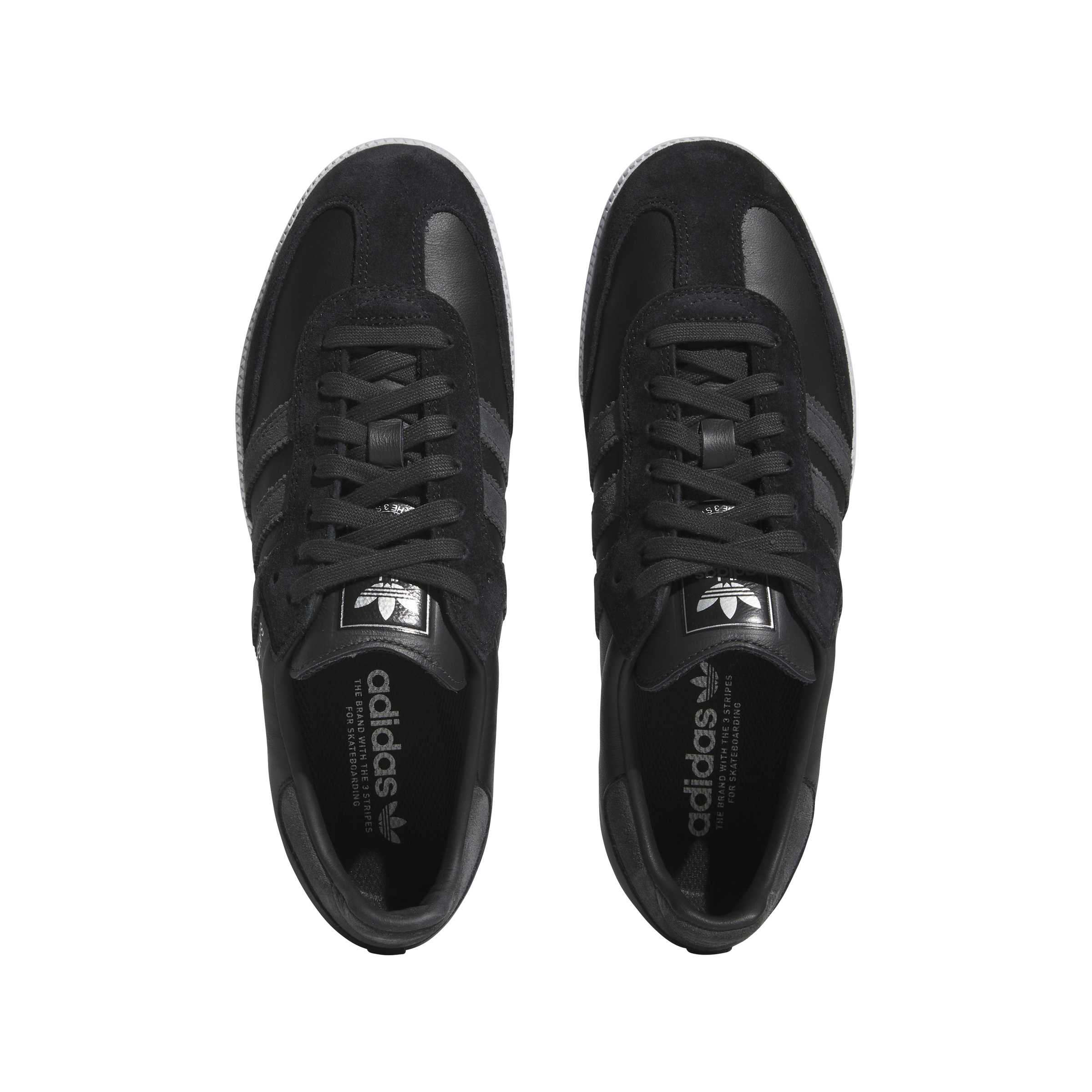 Adidas Samba ADV - Core Black/Carbon/Silver Metallic