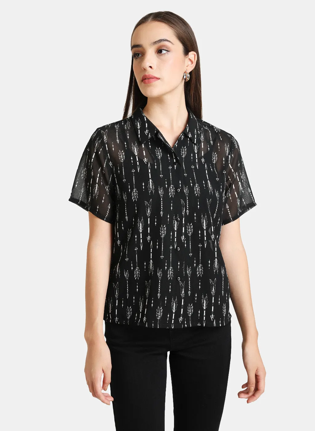 Arrow Print Shirt