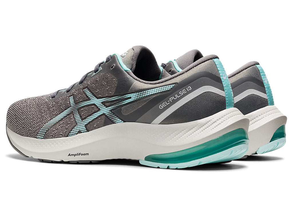 ASICS Women's GEL-PULSE 13 (Clay Grey/Clear Blue)