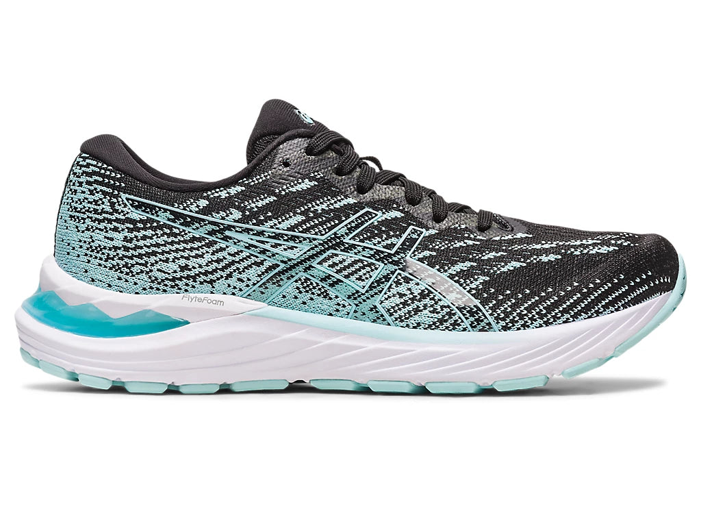 ASICS Women's GEL-STRATUS 3 KNIT (Black/Clear Blue)