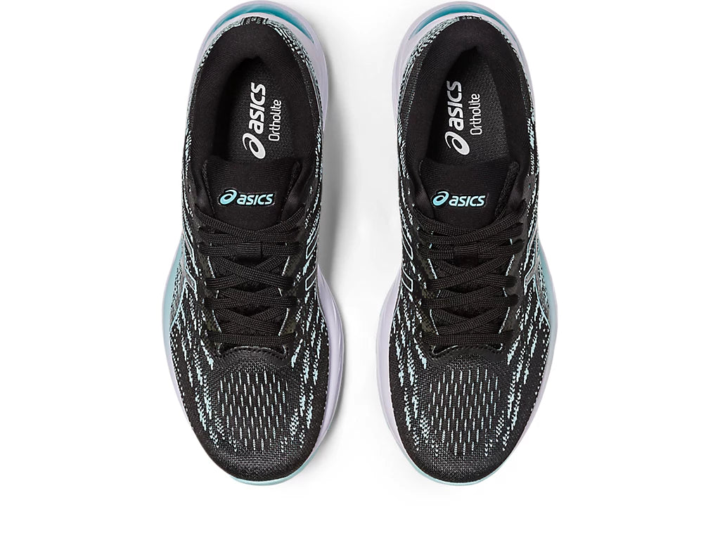 ASICS Women's GEL-STRATUS 3 KNIT (Black/Clear Blue)