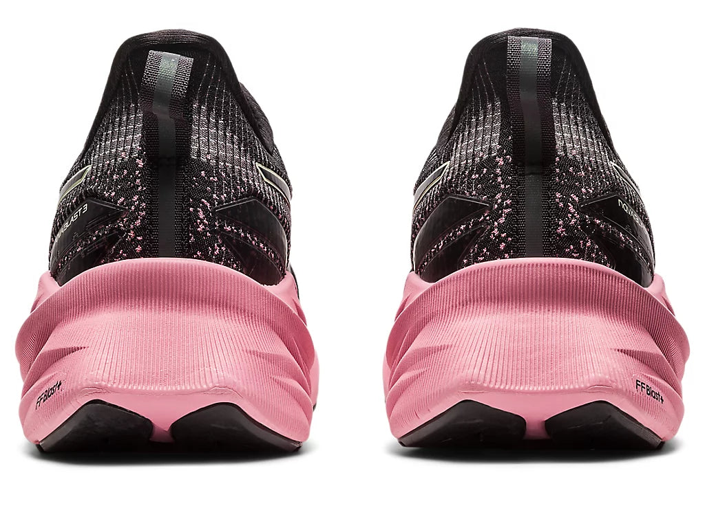 ASICS Women's NOVABLAST 3 LE (Black/Pink Rave)