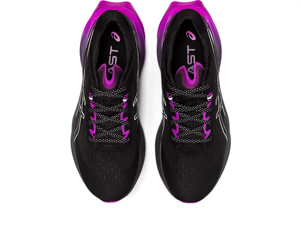 ASICS Women's NOVABLAST 3 LITE-SHOW (Black/Orchid)