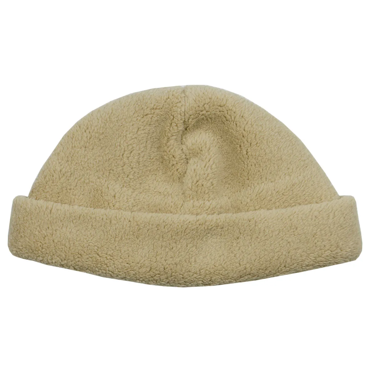 cableami - Boa Fleece Drawcord Hat - Beige