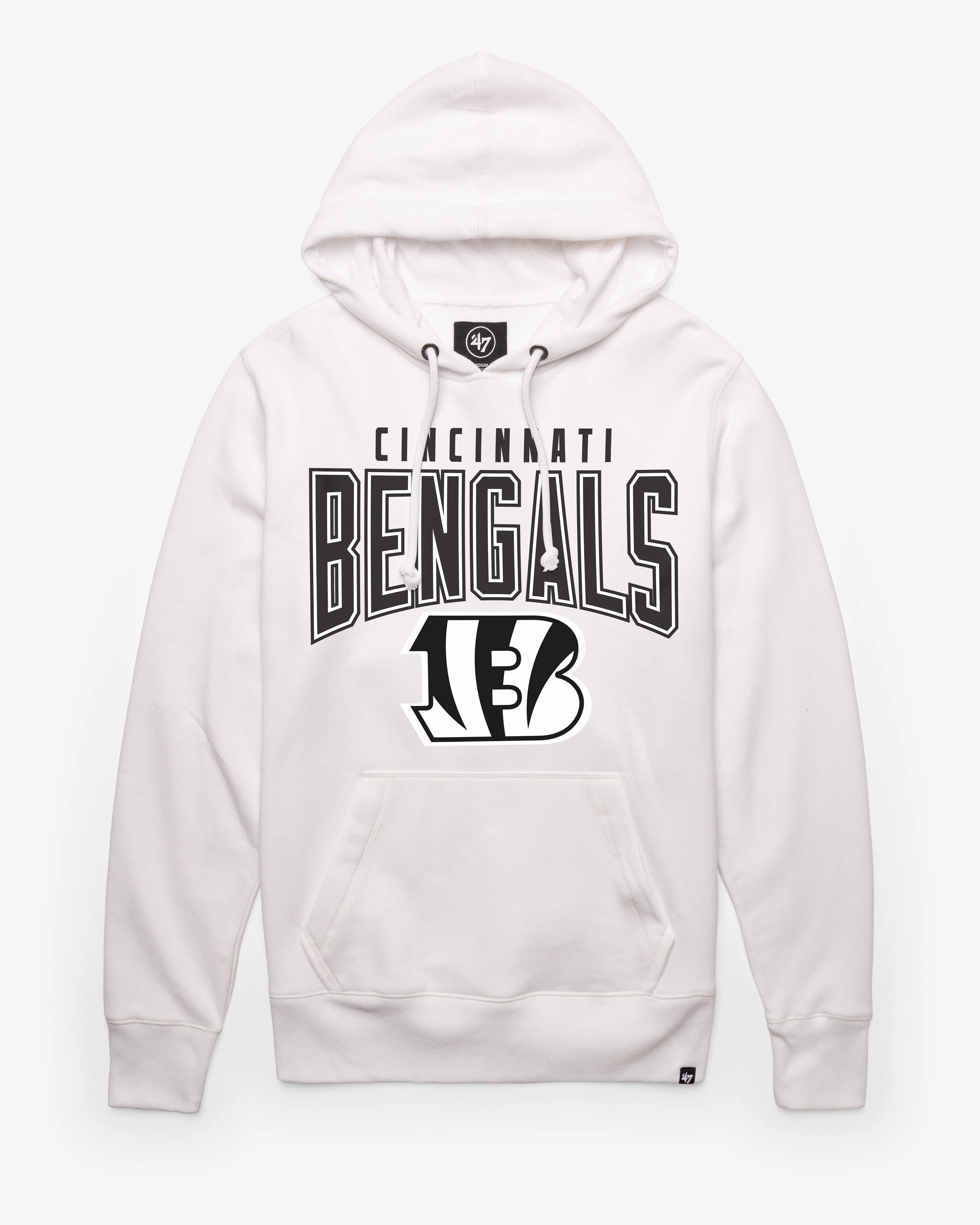 CINCINNATI BENGALS TEAM ELEMENTS '47 ARCH HEADLINE HOOD