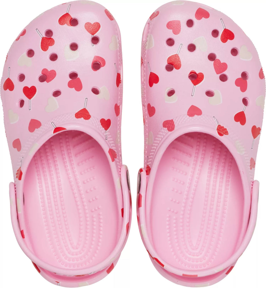 Crocs Kids Classic Valentine's Day Clog - Flamingo