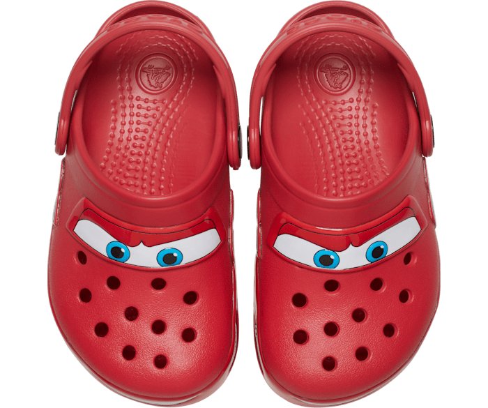 Crocs Kids Disney/Pixar Lights Lightning McQueen Clog - Red