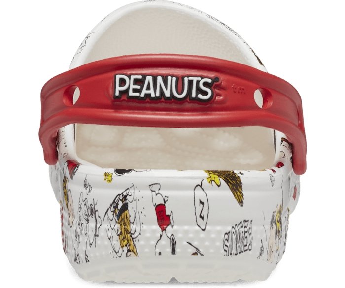 Crocs Kids Peanuts Classic Clog - White/Multi