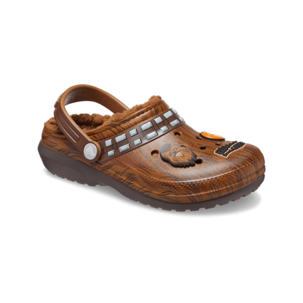 Crocs Toddler Star Wars Chewbacca Classic Lined Clog - Espresso