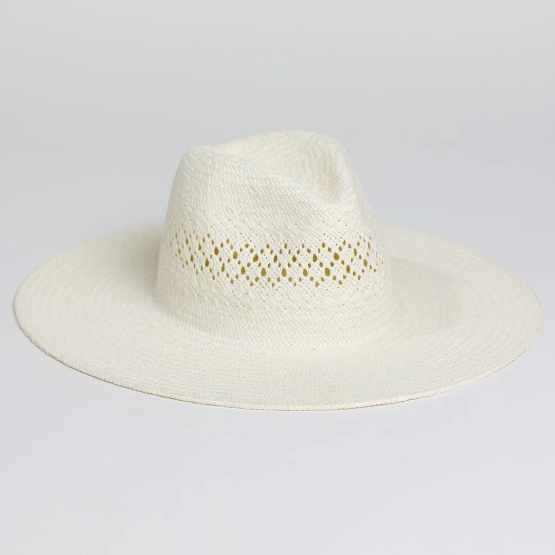 Hat Attack - Luxe Packable Sunhat - Bleach