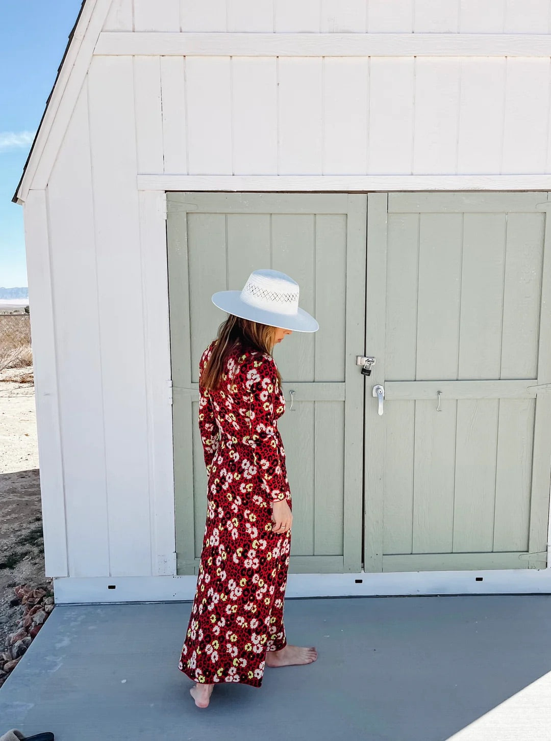 Hat Attack - Luxe Packable Sunhat - Bleach