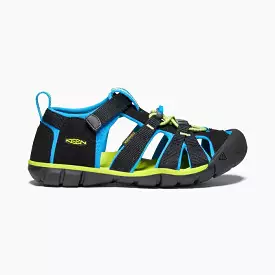 Keen Black/Brilliant Blue Seacamp II CNX Children's Sandal