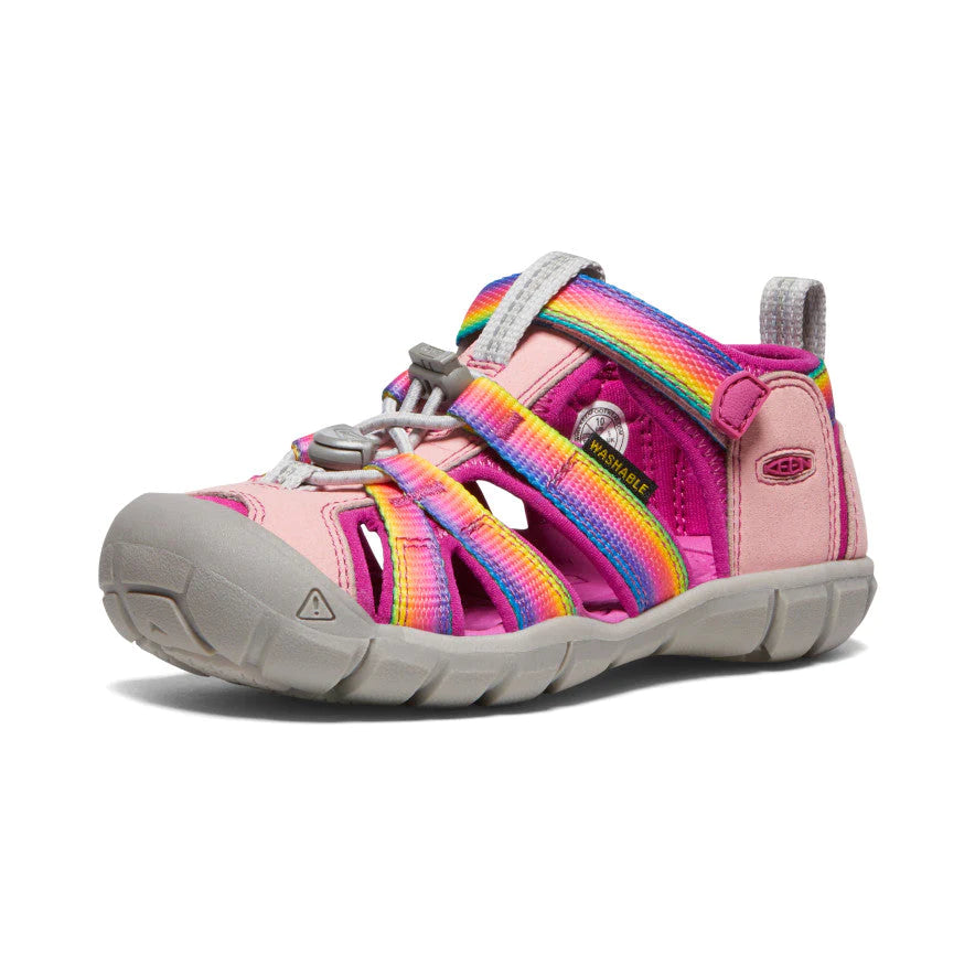 Keen Rainbow/Festival Fuchsia Seacamp II CNX Children's Sandal