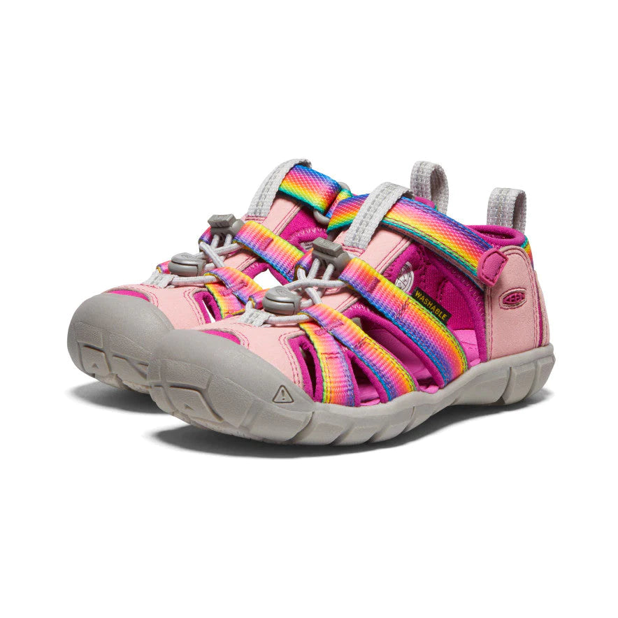 Keen Rainbow/Festival Fuchsia Seacamp II CNX Children's Sandal