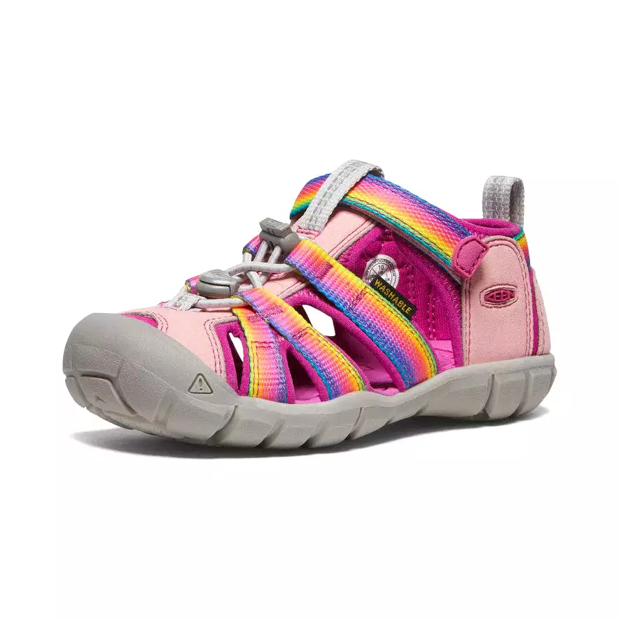 Keen Rainbow/Festival Fuchsia Seacamp II CNX Children's Sandal