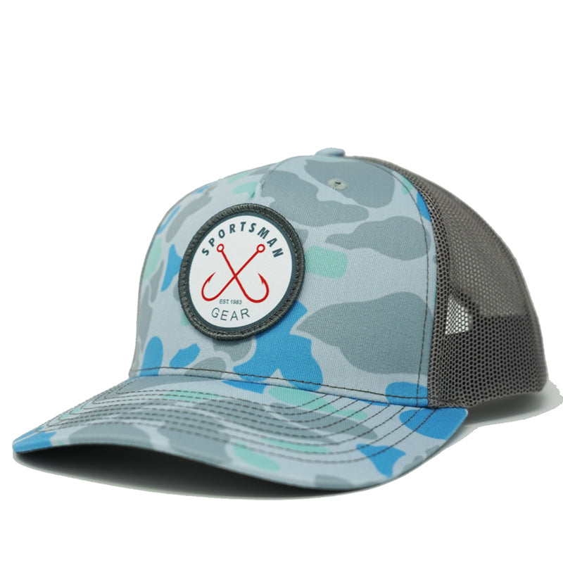 Logo Patch Snapback old school Camo Hat