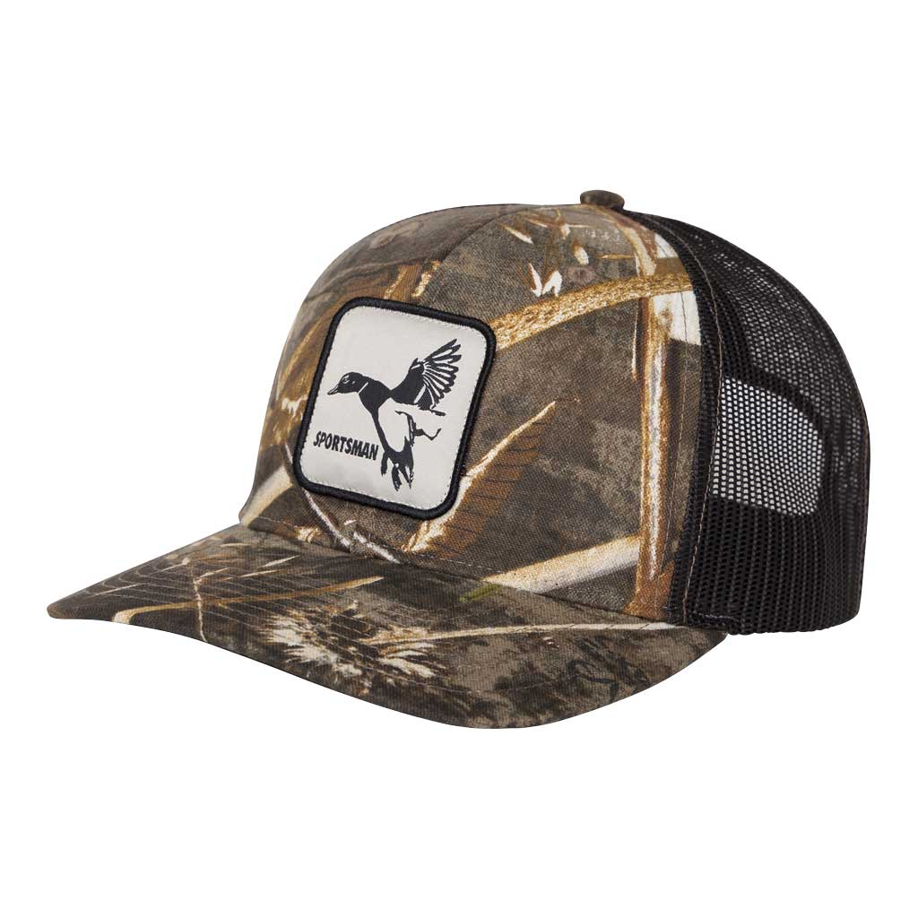 Mallard Patch Camo Hunting Snapback Hat - Max 5