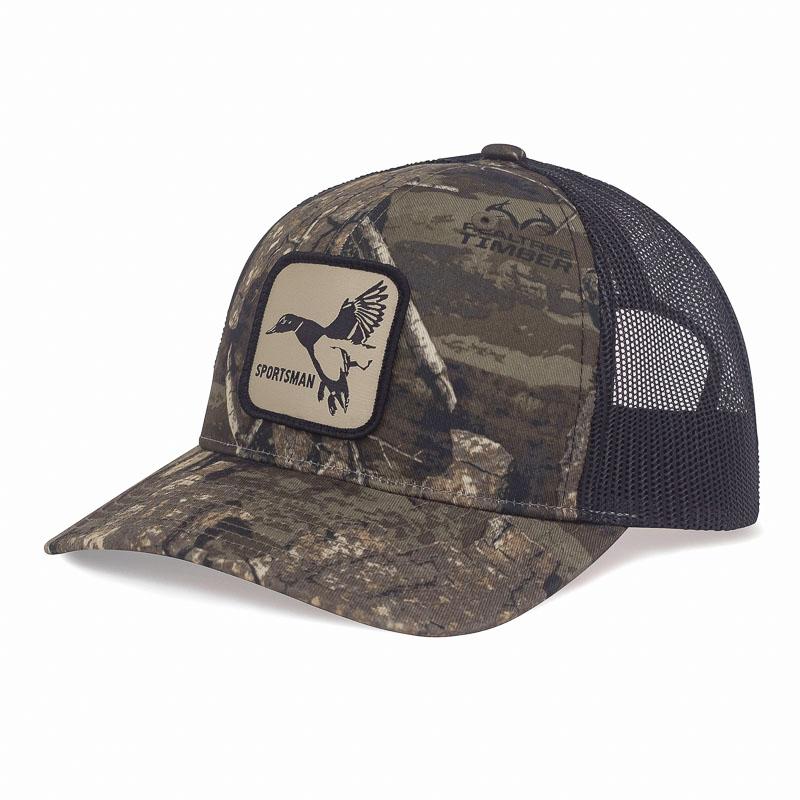 Mallard Patch Camo Hunting Snapback Hat - Max 5