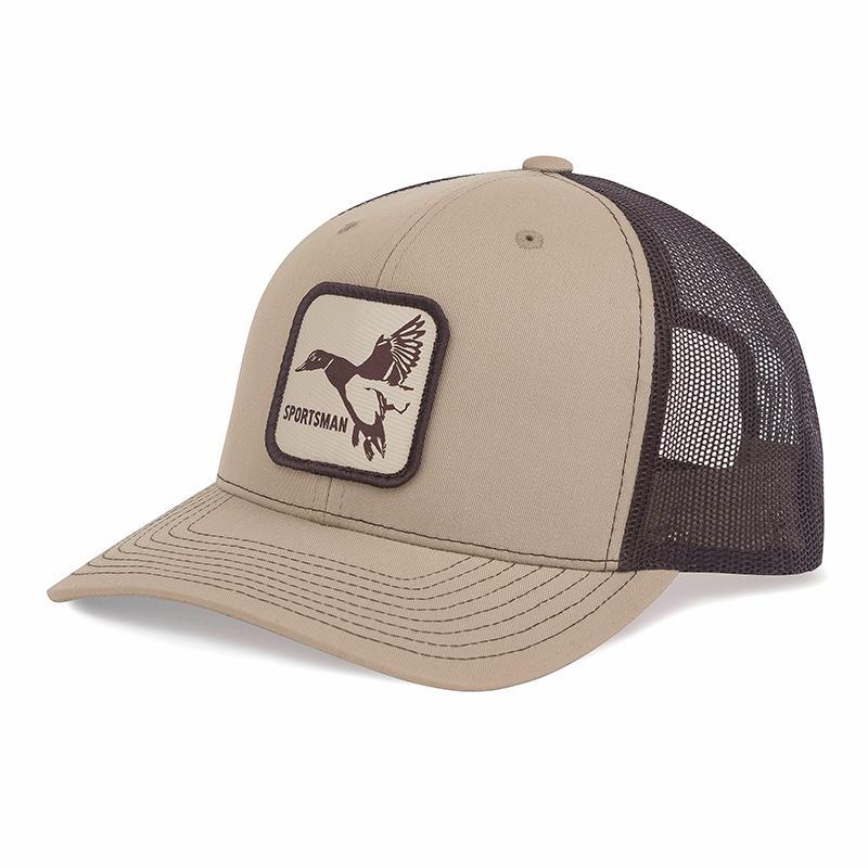 Mallard Patch Camo Hunting Snapback Hat - Realtree Timber