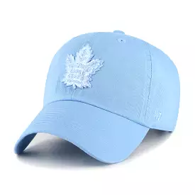 Maple Leafs Adult Clean Up Slouch Hat - BABY BLUE