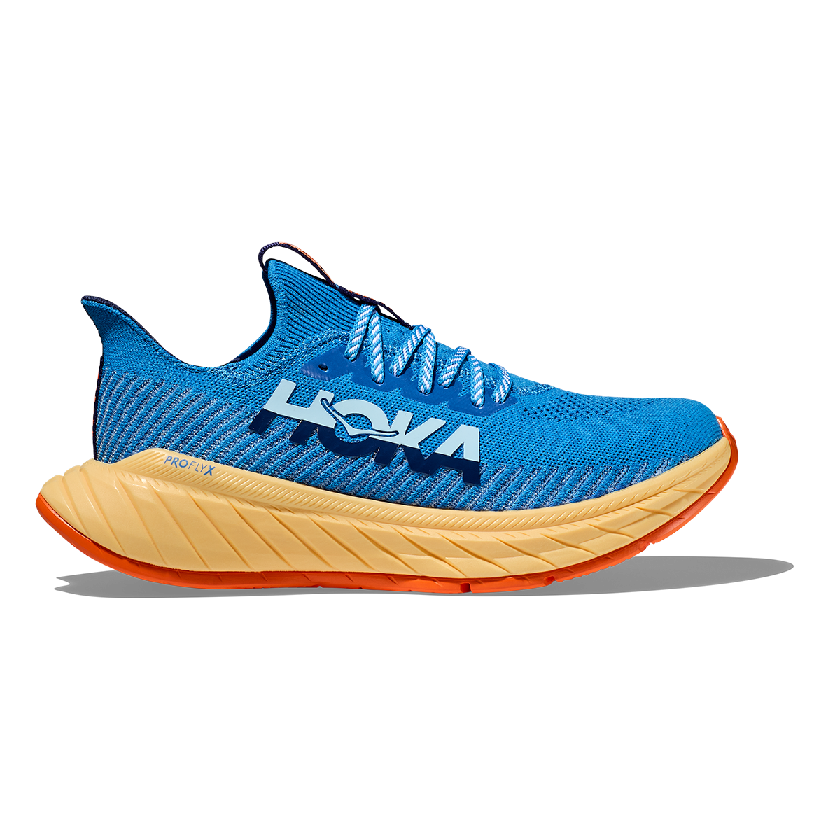 Men's Hoka One One Carbon X 3, Coastal Sky/Bellwether Blue, 12.5 D Medium