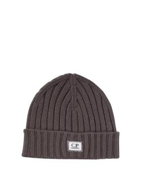 Merino Wool Beanie Hats Grey