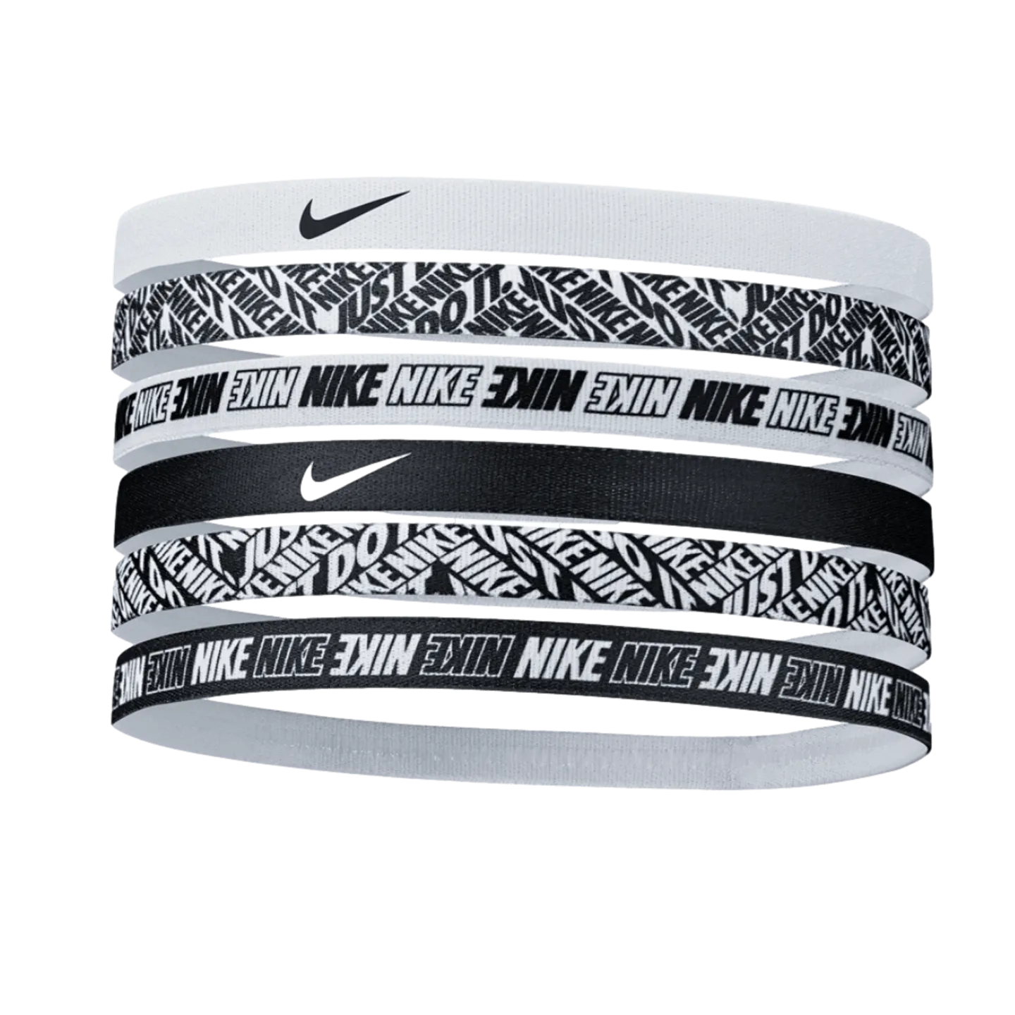 Nike Printed Headbands (6 Pack)