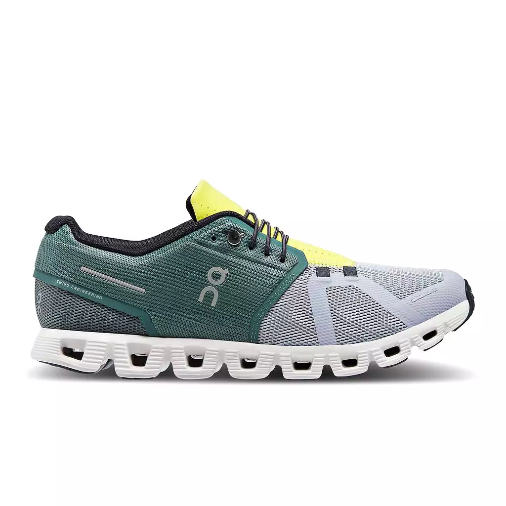 'On Running' Men's Cloud 5 - Olive / Alloy