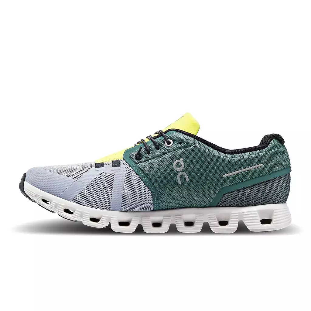 'On Running' Men's Cloud 5 - Olive / Alloy