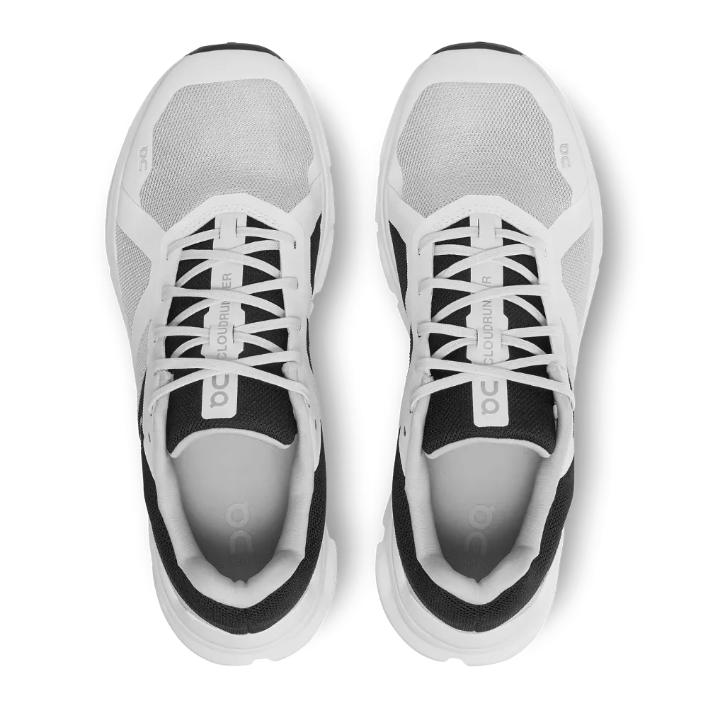 'On Running' Men's Cloudrunner - Glacier / Black