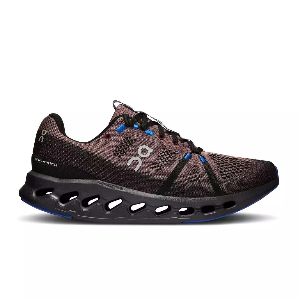 'On Running' Men's Cloudsurfer - Black / Cobalt