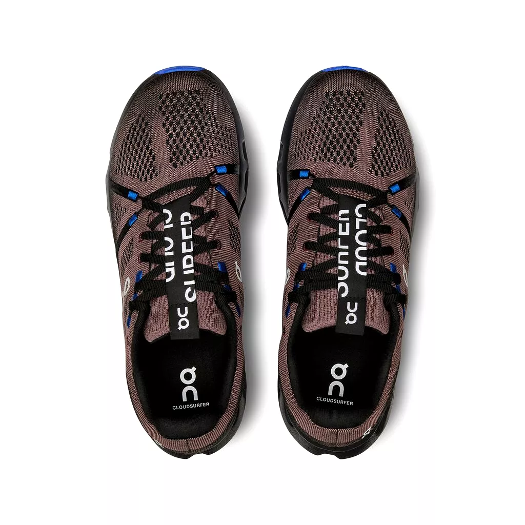 'On Running' Men's Cloudsurfer - Black / Cobalt