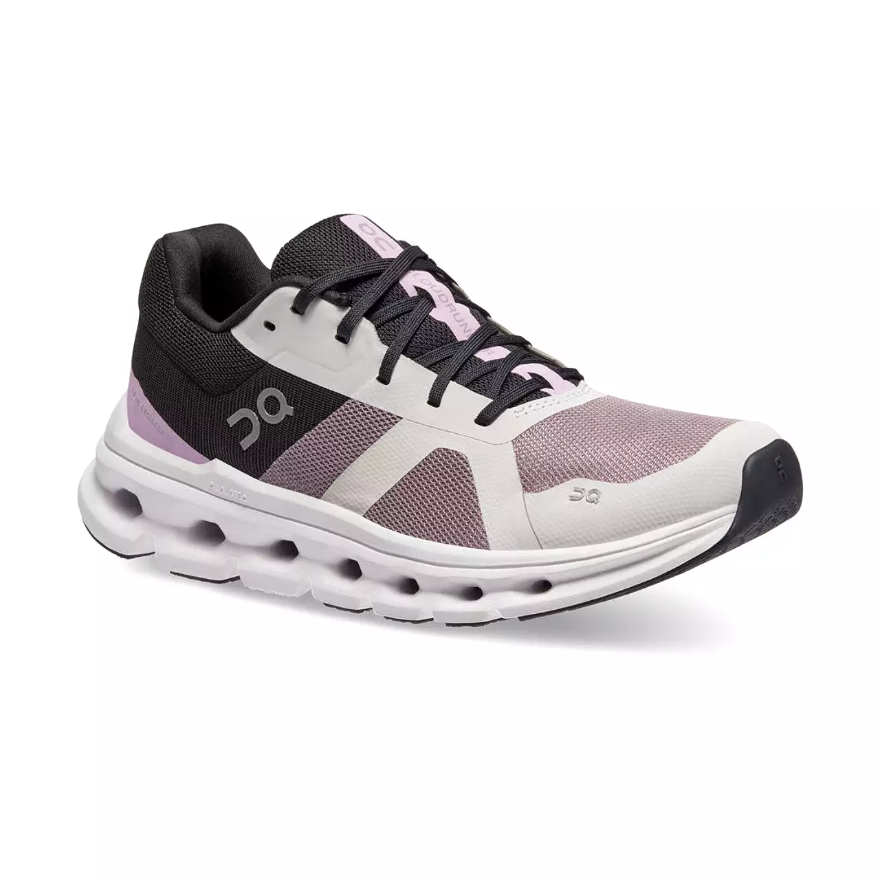 'On Running' Women's Cloudrunner - Heron / Black