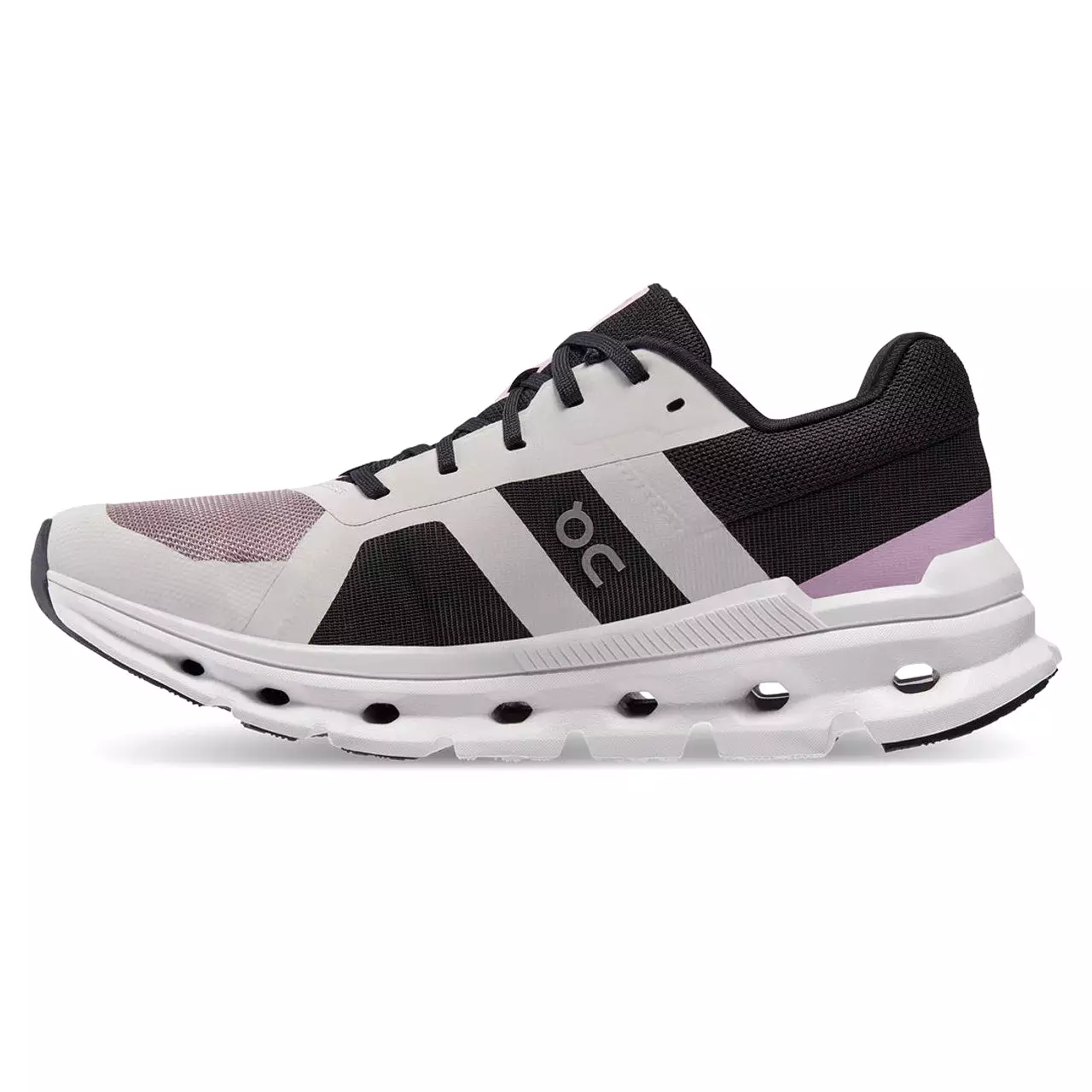 'On Running' Women's Cloudrunner - Heron / Black