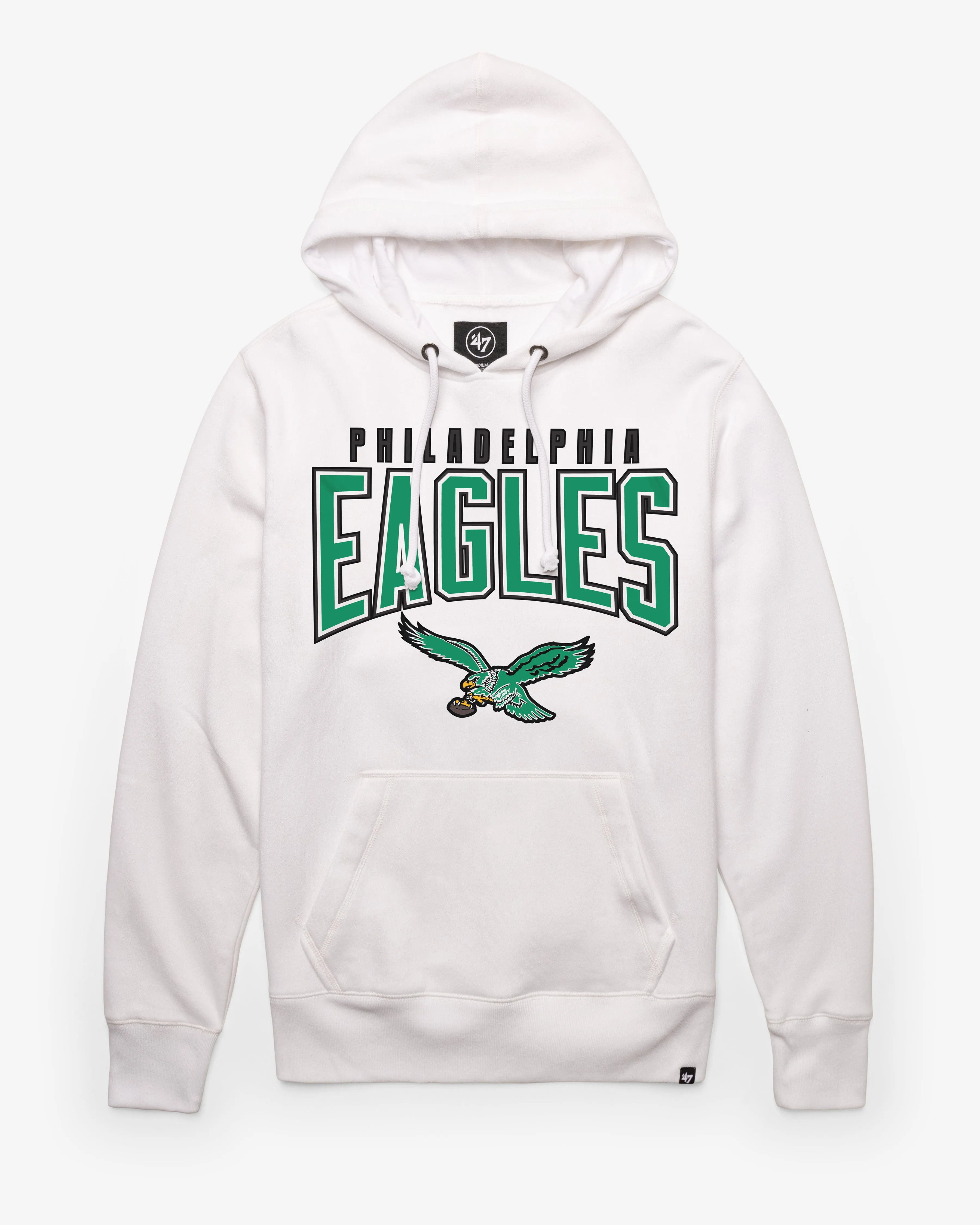 PHILADELPHIA EAGLES HISTORIC TEAM ELEMENTS ARCH '47 HEADLINE HOOD