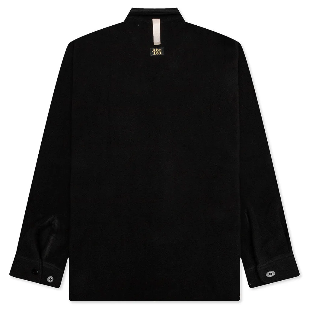 Polar Fleece Shirt - Anthracite Black