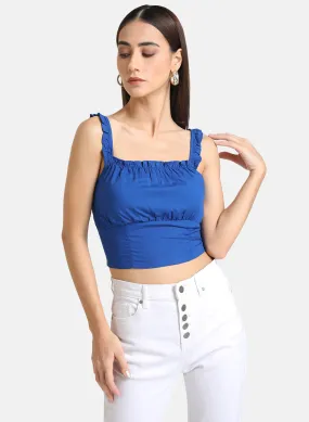 Ruched Spaghetti Top