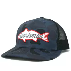 Sportsman Old School Camo Snapback