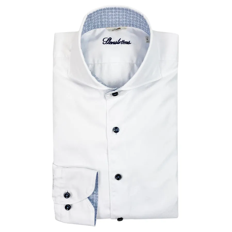 Stenstroms - Slimline Shirt in White