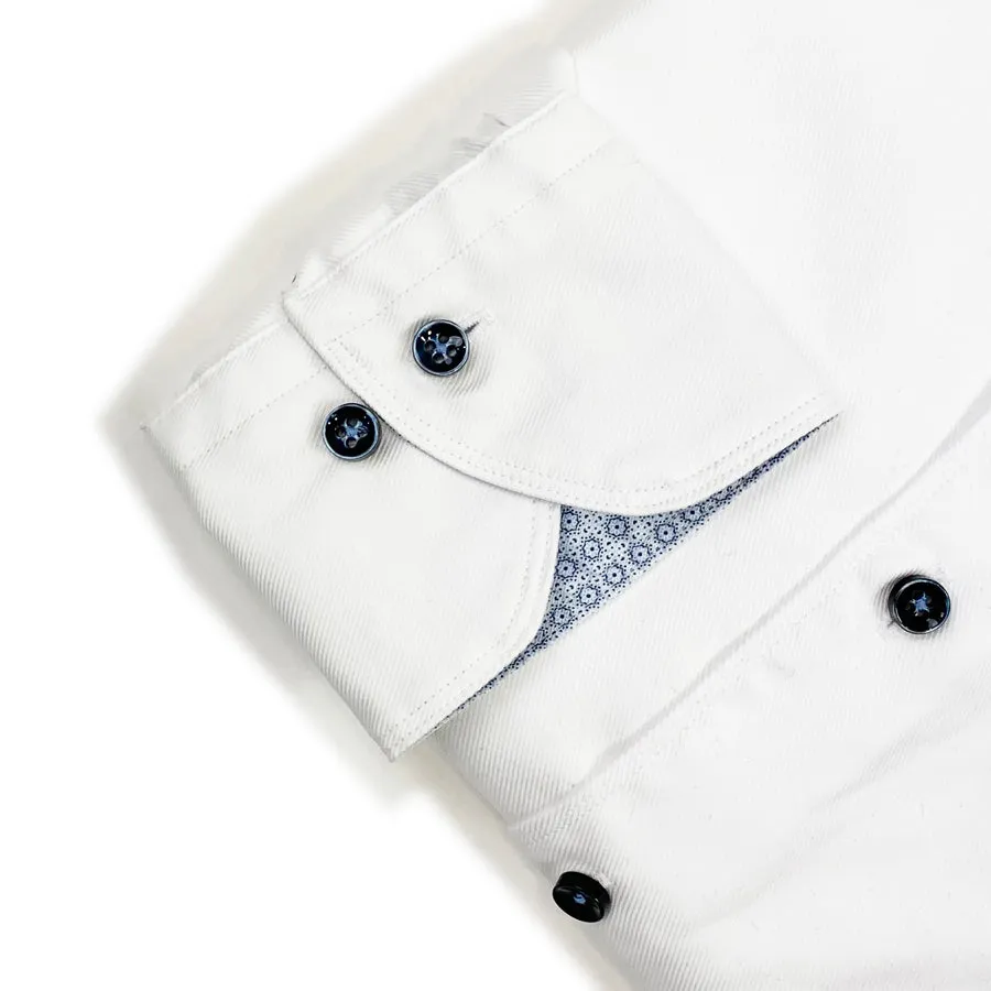 Stenstroms - Slimline Shirt in White